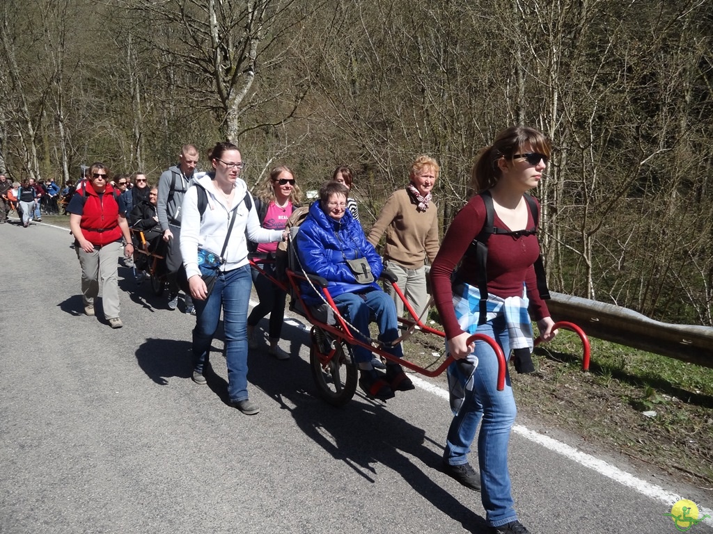 Randonnée joëlettes à Bertogne