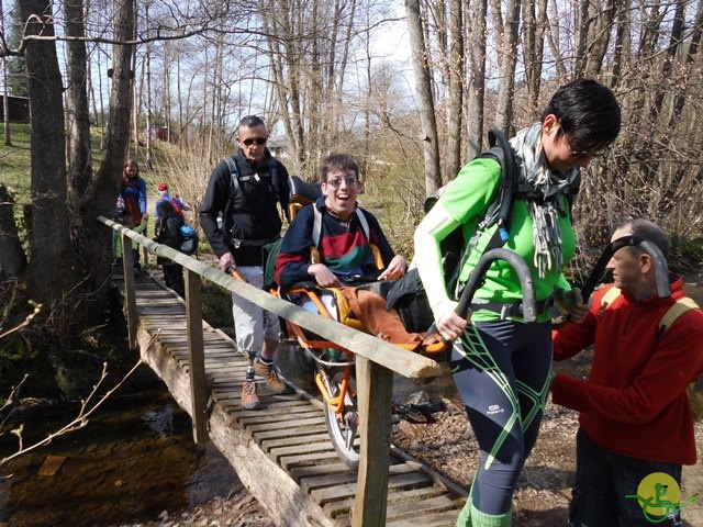 Randonnée sportive joëlettes