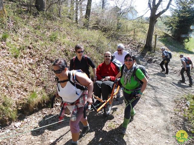 Randonnée sportive joëlettes