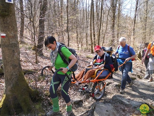 Randonnée sportive joëlettes