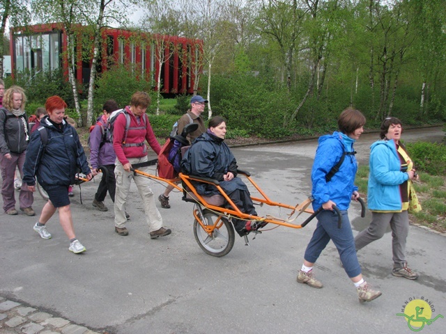 Randonnée joëlettes à Chevetogne