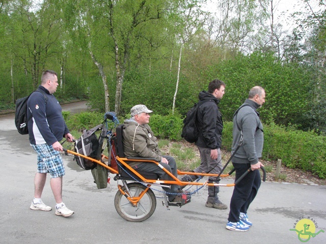 Randonnée joëlettes à Chevetogne