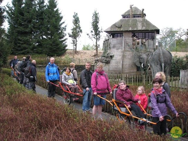 Randonnée joëlettes à Chevetogne