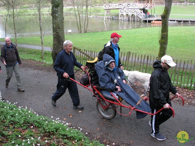 Randonnée joëlettes à Chevetogne