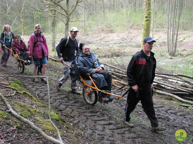 Randonnée joëlettes à Chevetogne