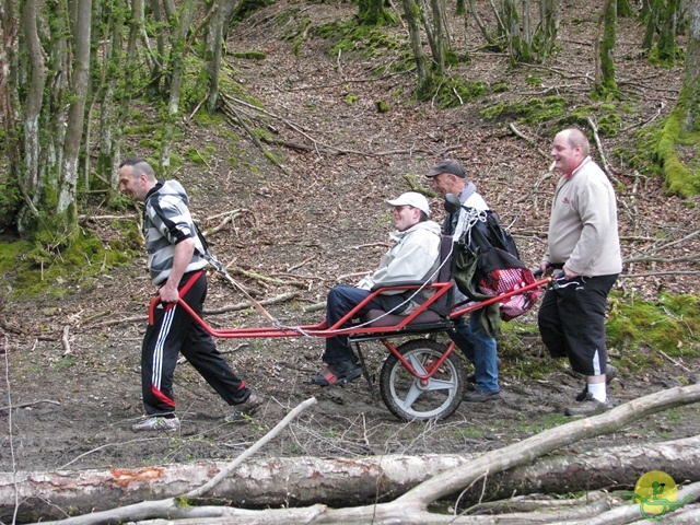 Randonnée joëlettes à Chevetogne