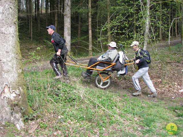 Randonnée joëlettes à Chevetogne