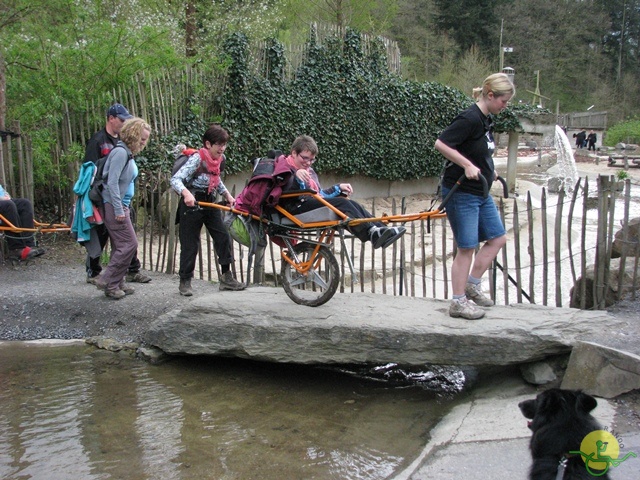 Randonnée joëlettes à Chevetogne