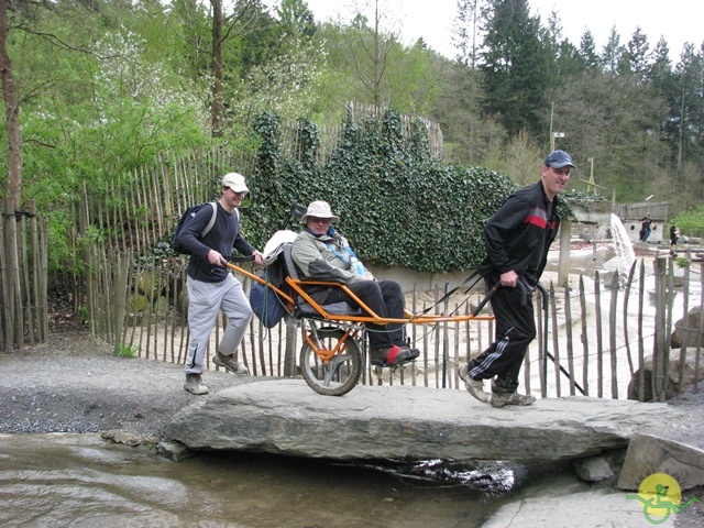 Randonnée joëlettes à Chevetogne