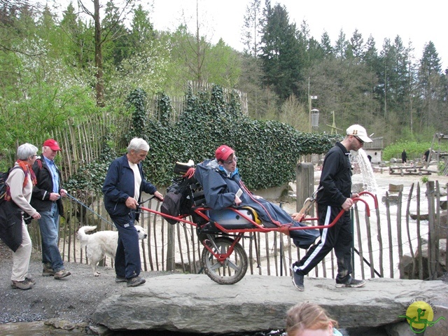 Randonnée joëlettes à Chevetogne