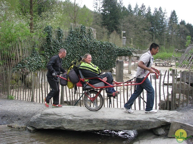 Randonnée joëlettes à Chevetogne