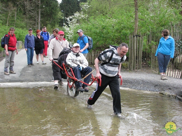 Randonnée joëlettes à Chevetogne