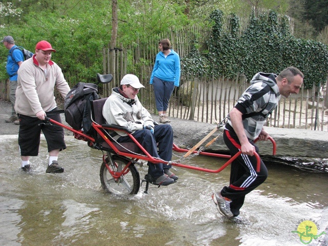 Randonnée joëlettes à Chevetogne