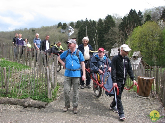 Randonnée joëlettes à Chevetogne