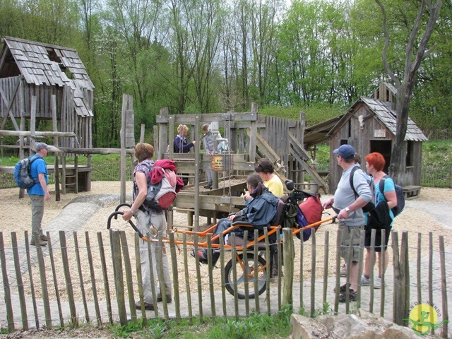 Randonnée joëlettes à Chevetogne