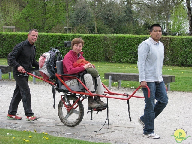 Randonnée joëlettes à Chevetogne