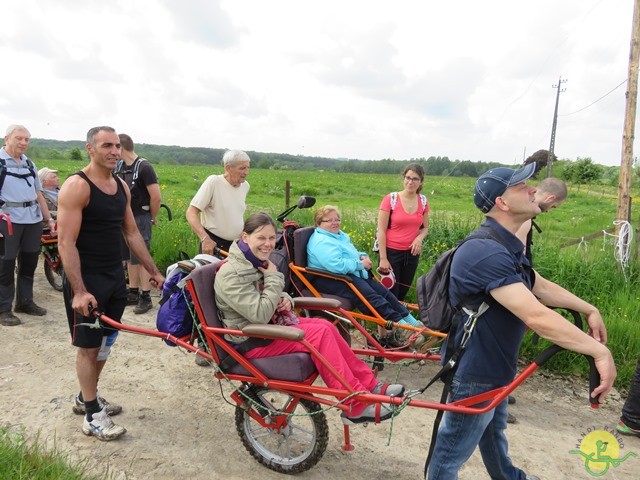 Randonnée joëlettes à Ohey