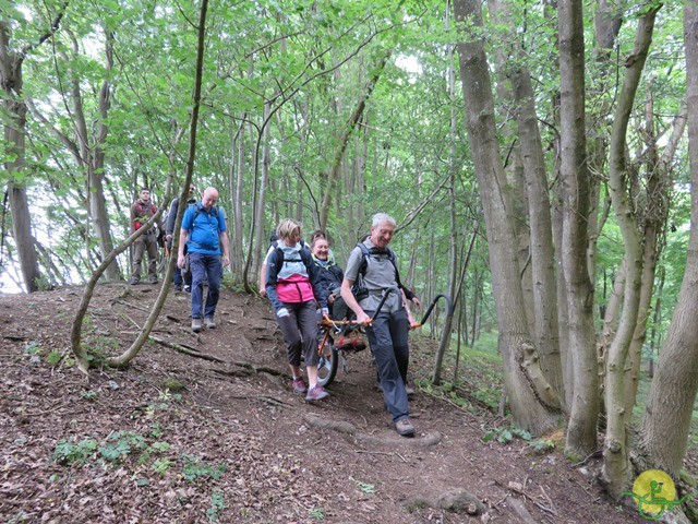 Randonnée joëlettes à Esneux