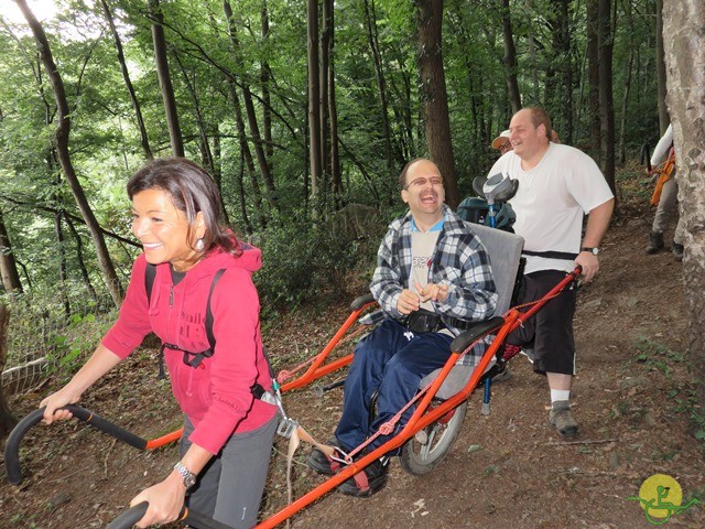 Randonnée joëlettes à Esneux