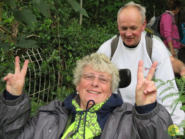 Randonnée joëlettes à Esneux