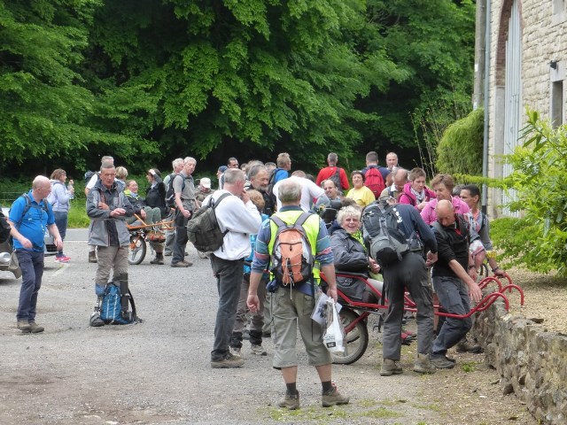 Randonnée joëlettes à Esneux