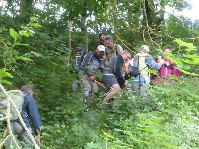 Randonnée joëlettes à Esneux