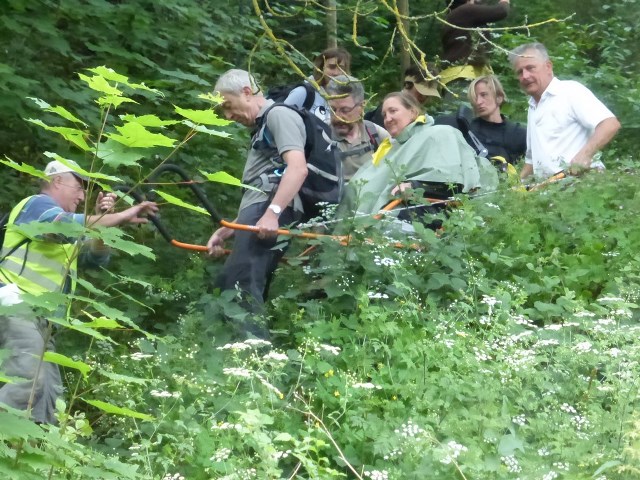 Randonnée joëlettes à Esneux