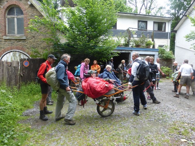 Randonnée joëlettes à Esneux