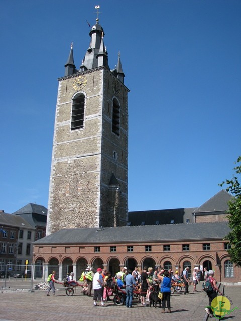 Randonnée joëlettes à Thuin