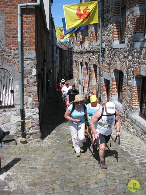 Randonnée joëlettes à Thuin