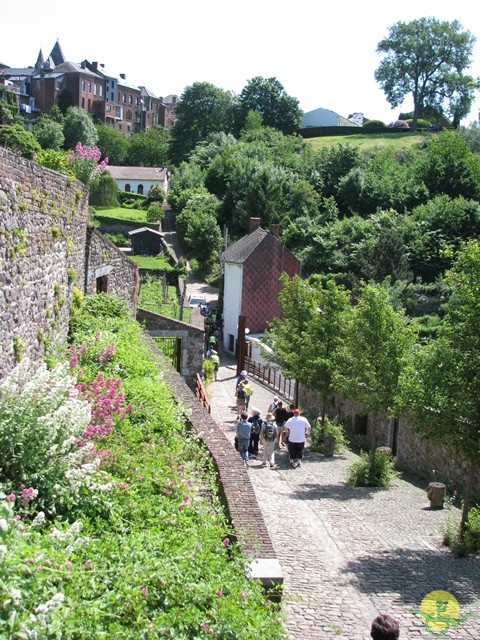 Randonnée joëlettes à Thuin