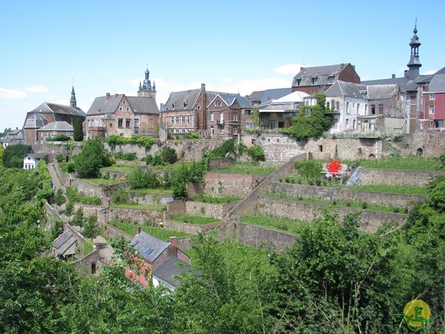 Randonnée joëlettes à Thuin