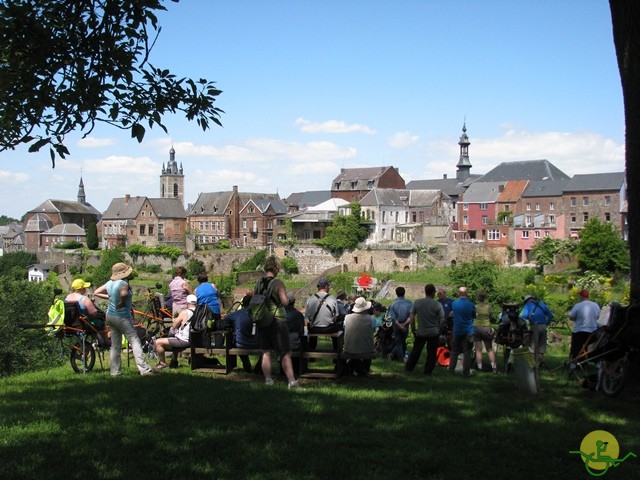 Randonnée joëlettes à Thuin