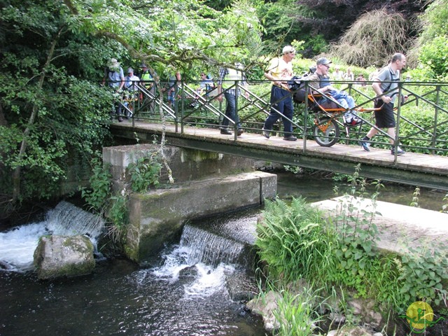 Randonnée joëlettes à Thuin