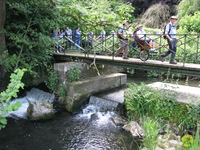 Randonnée joëlettes à Thuin