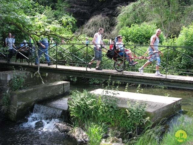 Randonnée joëlettes à Thuin