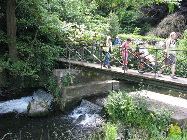 Randonnée joëlettes à Thuin