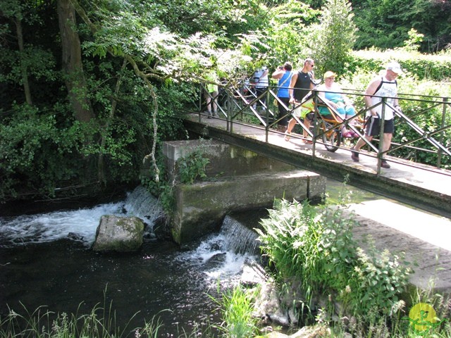 Randonnée joëlettes à Thuin