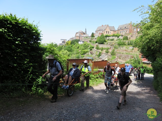 Randonnée joëlettes à Thuin