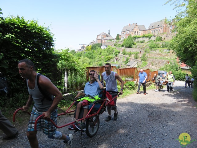 Randonnée joëlettes à Thuin