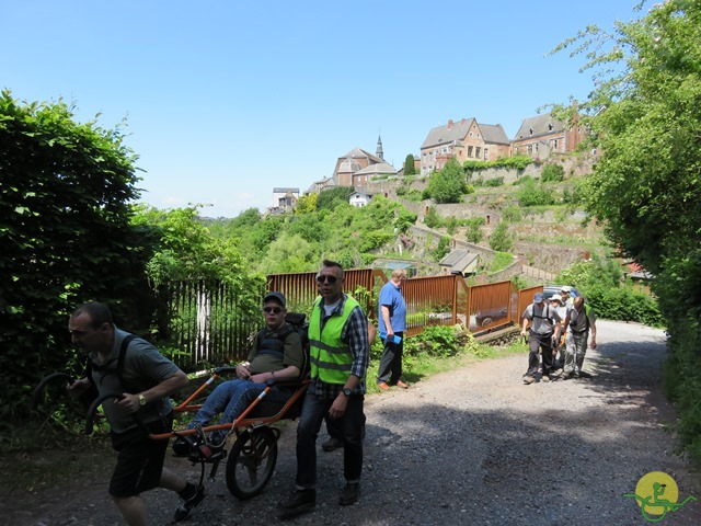 Randonnée joëlettes à Thuin