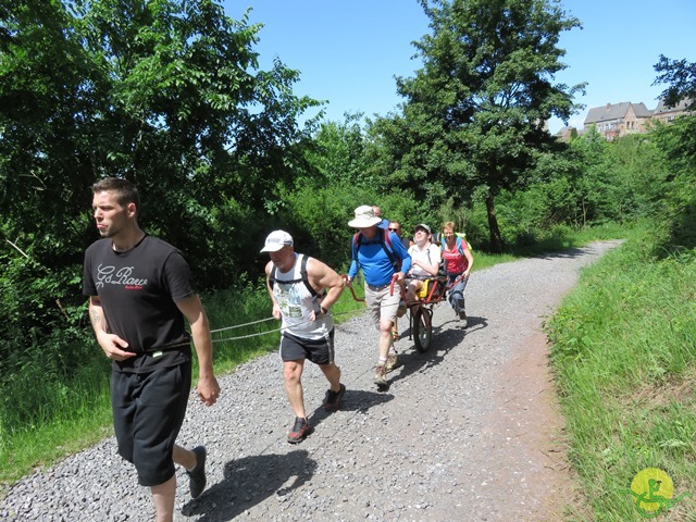 Randonnée joëlettes à Thuin