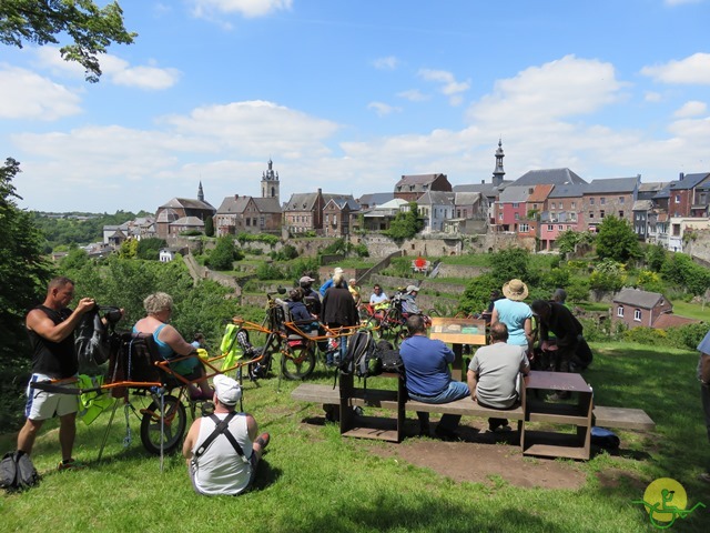 Randonnée joëlettes à Thuin