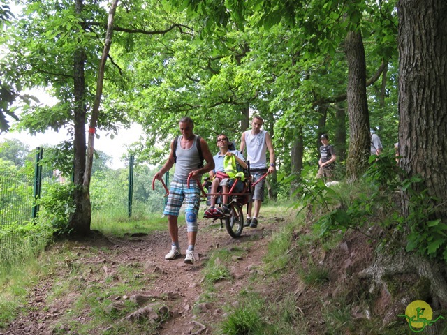 Randonnée joëlettes à Thuin