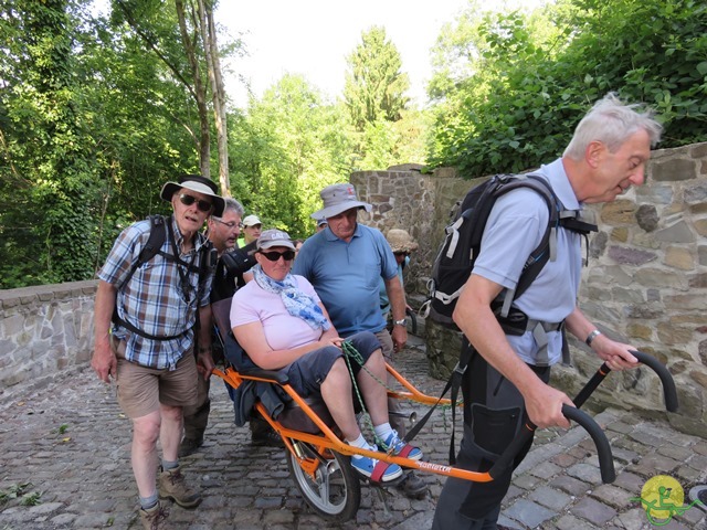 Randonnée joëlettes à Thuin