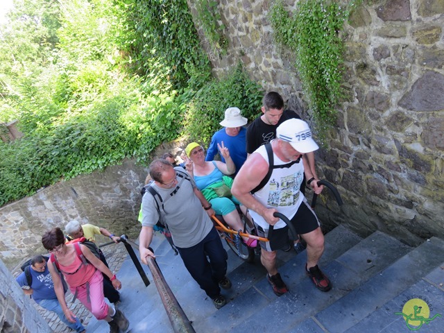 Randonnée joëlettes à Thuin