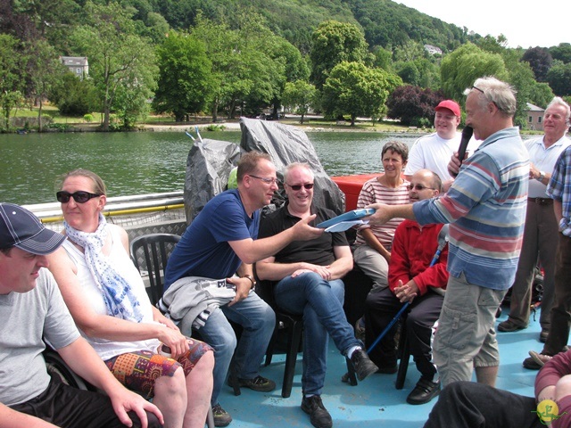 Randonnée péniche-joëlettes, Namur-Poilvache