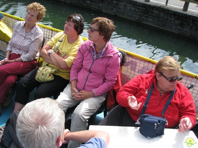 Randonnée péniche-joëlettes, Namur-Poilvache