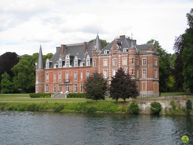 Randonnée péniche-joëlettes, Namur-Poilvache