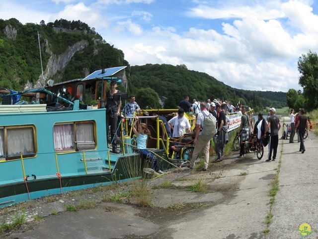 Randonnée péniche-joëlettes